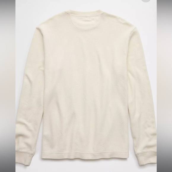NWT AE Ribbed Long Sleeve Thermal T-shirt, Size XL - Picture 4 of 10